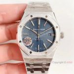 Swiss Grade A Audemars Piguet Royal Oak SS Blue Dial Replica Watch - Audemars Piguet